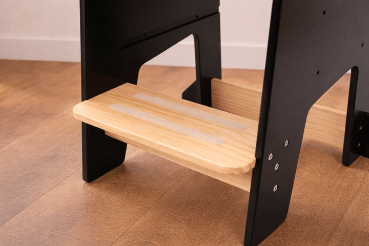 Learning Tower - Kitchen Helper Stool - Black - Little Treasures