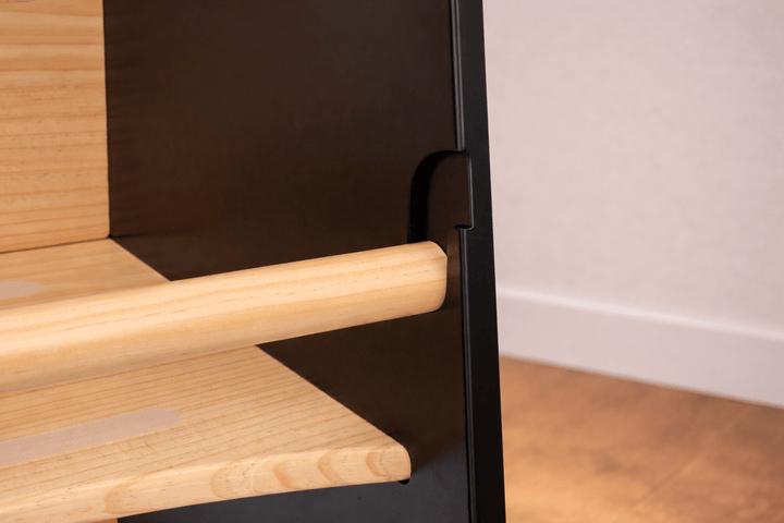 Learning Tower - Kitchen Helper Stool - Black - Little Treasures