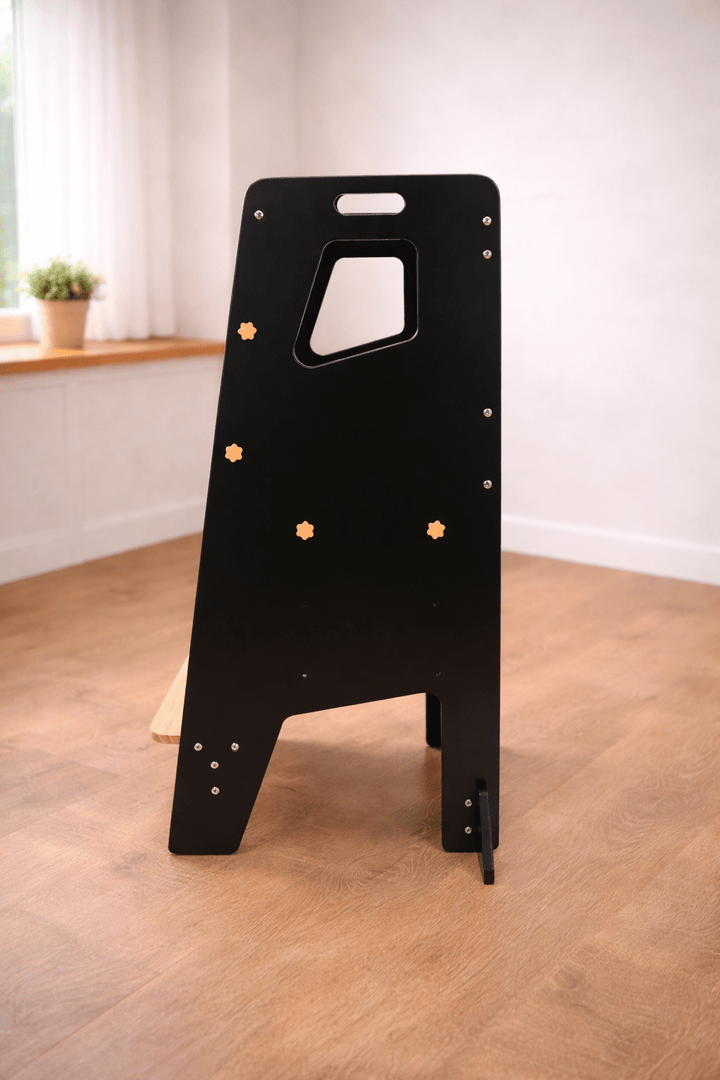 Learning Tower - Kitchen Helper Stool - Black - Little Treasures