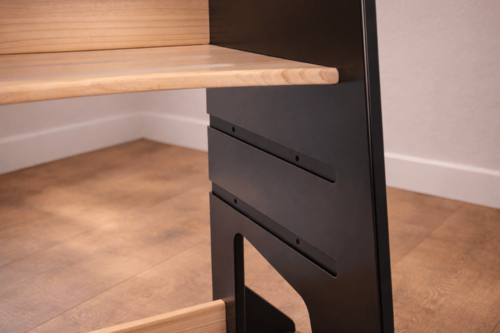 Learning Tower - Kitchen Helper Stool - Black - Little Treasures