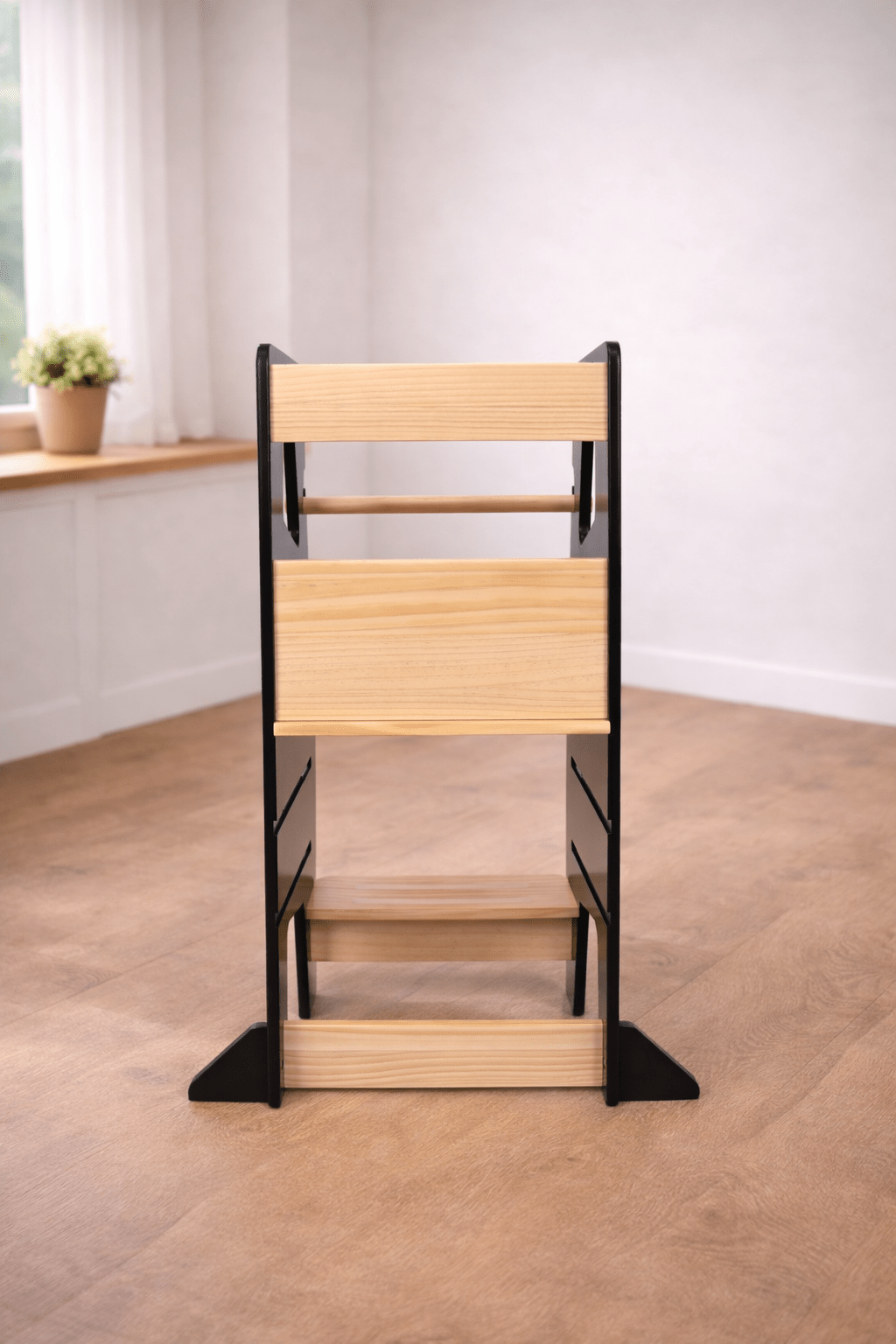 Learning Tower - Kitchen Helper Stool - Black - Little Treasures