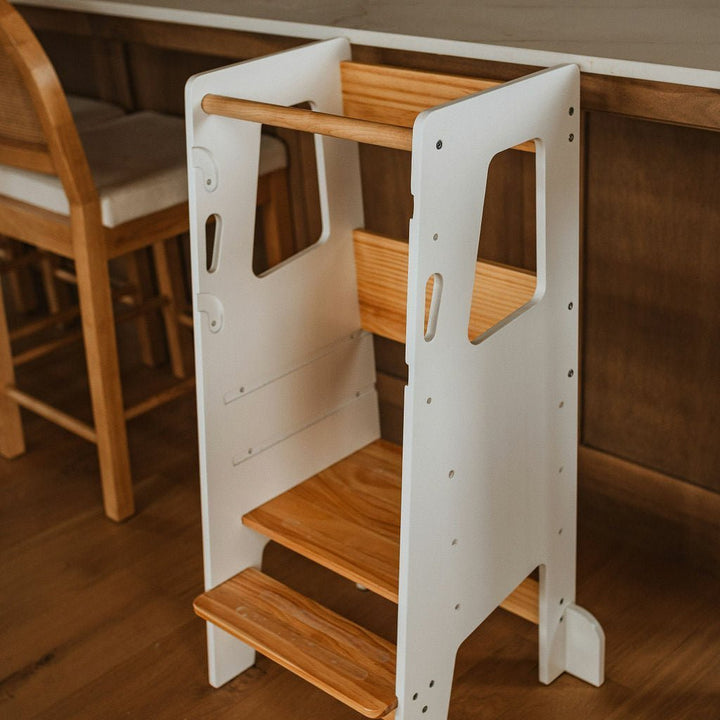 Learning Tower - Kitchen Helper Stool - Dark Grey - Little Treasures