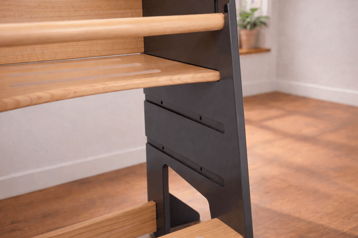 Learning Tower - Kitchen Helper Stool - Dark Grey - Little Treasures