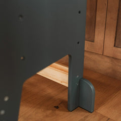 Learning Tower - Kitchen Helper Stool - Dark Grey - Little Treasures