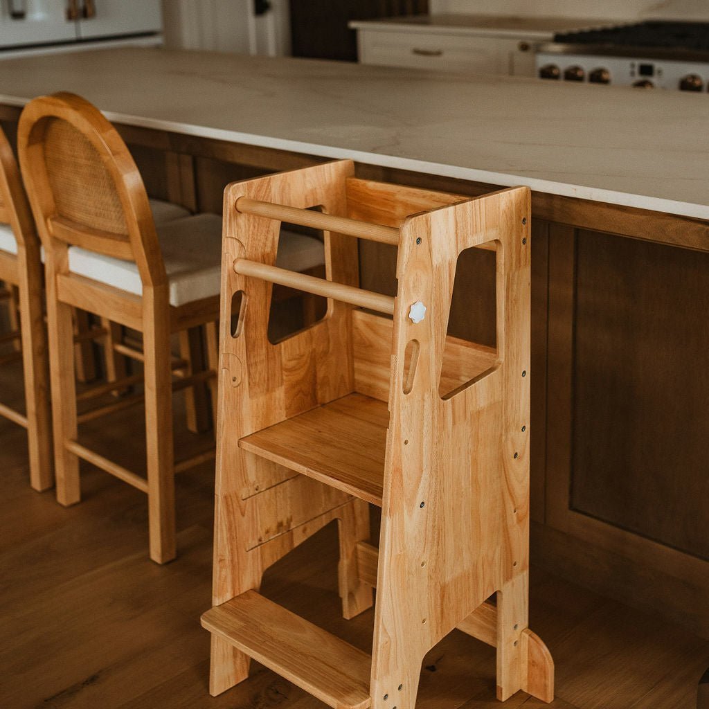 Learning Tower - Kitchen Helper Stool - Dark Grey - Little Treasures