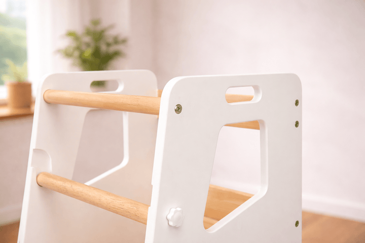 Learning Tower - Kitchen Helper Stool - White - Little Treasures