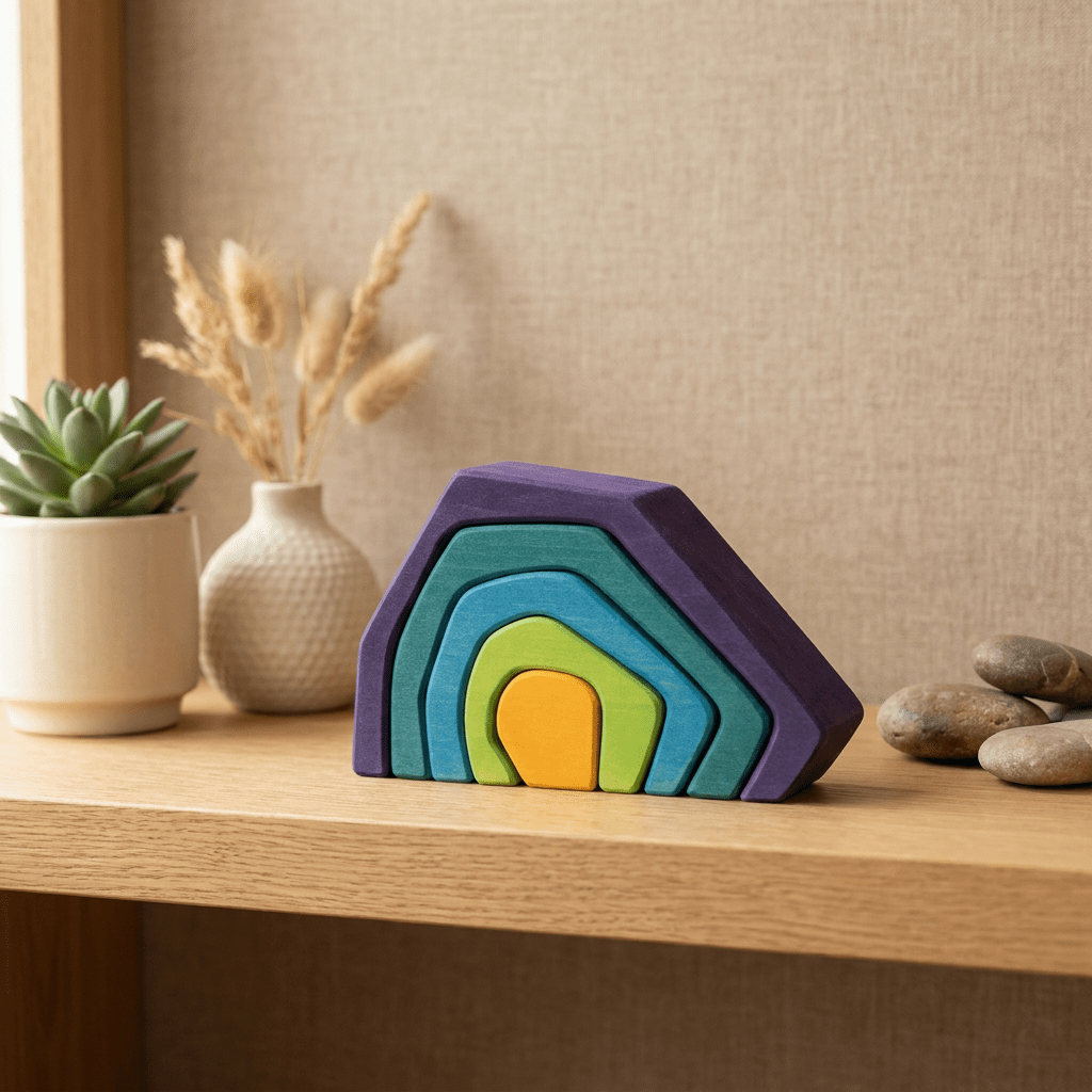 Montessori Arctic Iceberg Stacker - Little Treasures