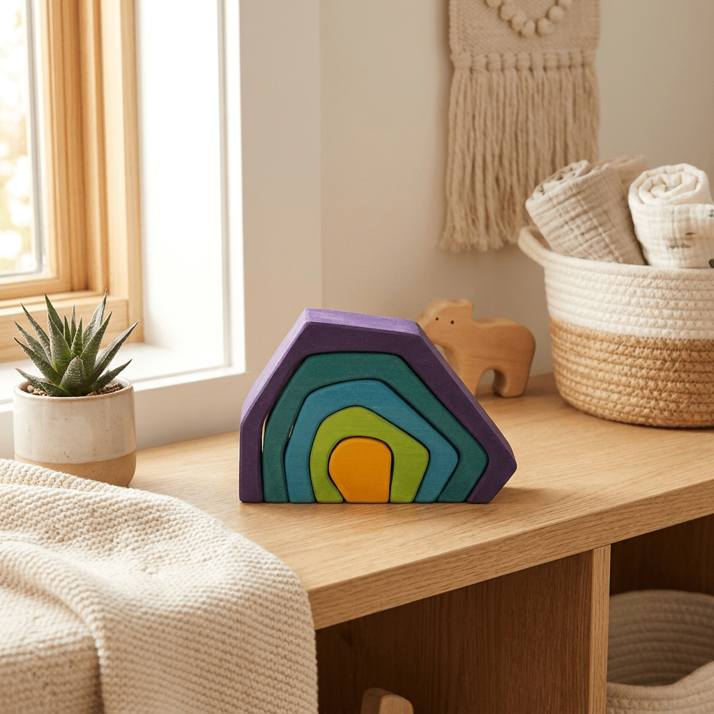 Montessori Arctic Iceberg Stacker - Little Treasures