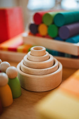Wooden Nested Bowls