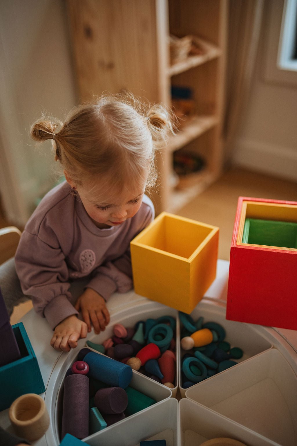 Wooden Nesting Cubes - Little Treasures