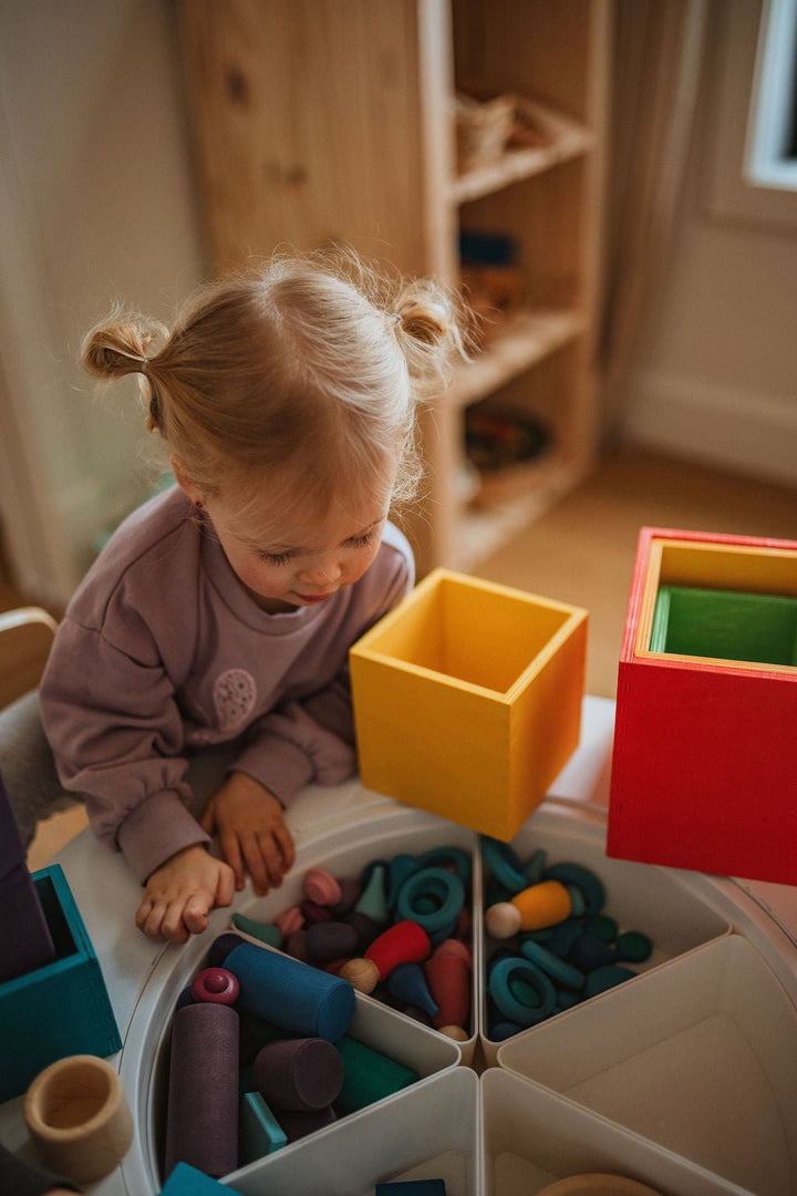 Wooden Nesting Cubes - Little Treasures