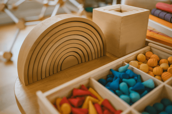 Wooden Stacking Rainbow - Little Treasures